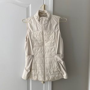 Lululemon Down For It All Vest Cream